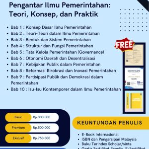 Pengantar Ilmu Pemerintahan: Teori, Konsep, dan Praktik