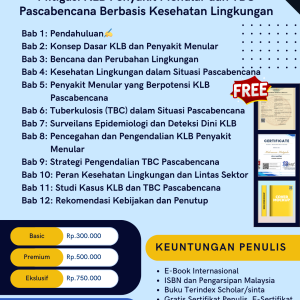 Mitigasi KLB Penyakit Menular dan TBC Pascabencana Berbasis Kesehatan Lingkungan