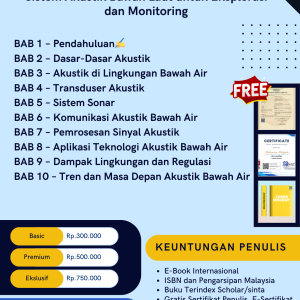 Sistem Akustik Bawah Laut untuk Eksplorasi dan Monitoring