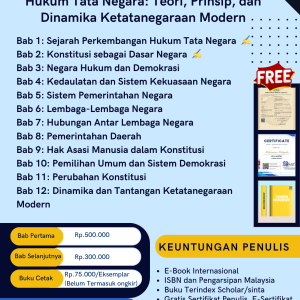Hukum Tata Negara: Teori, Prinsip, dan Dinamika Ketatanegaraan Modern