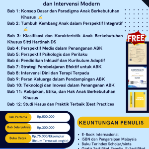 Pendekatan Holistik Anak Berkebutuhan Khusus: Perspektif Pendidikan, Kesehatan, dan Intervensi Modern